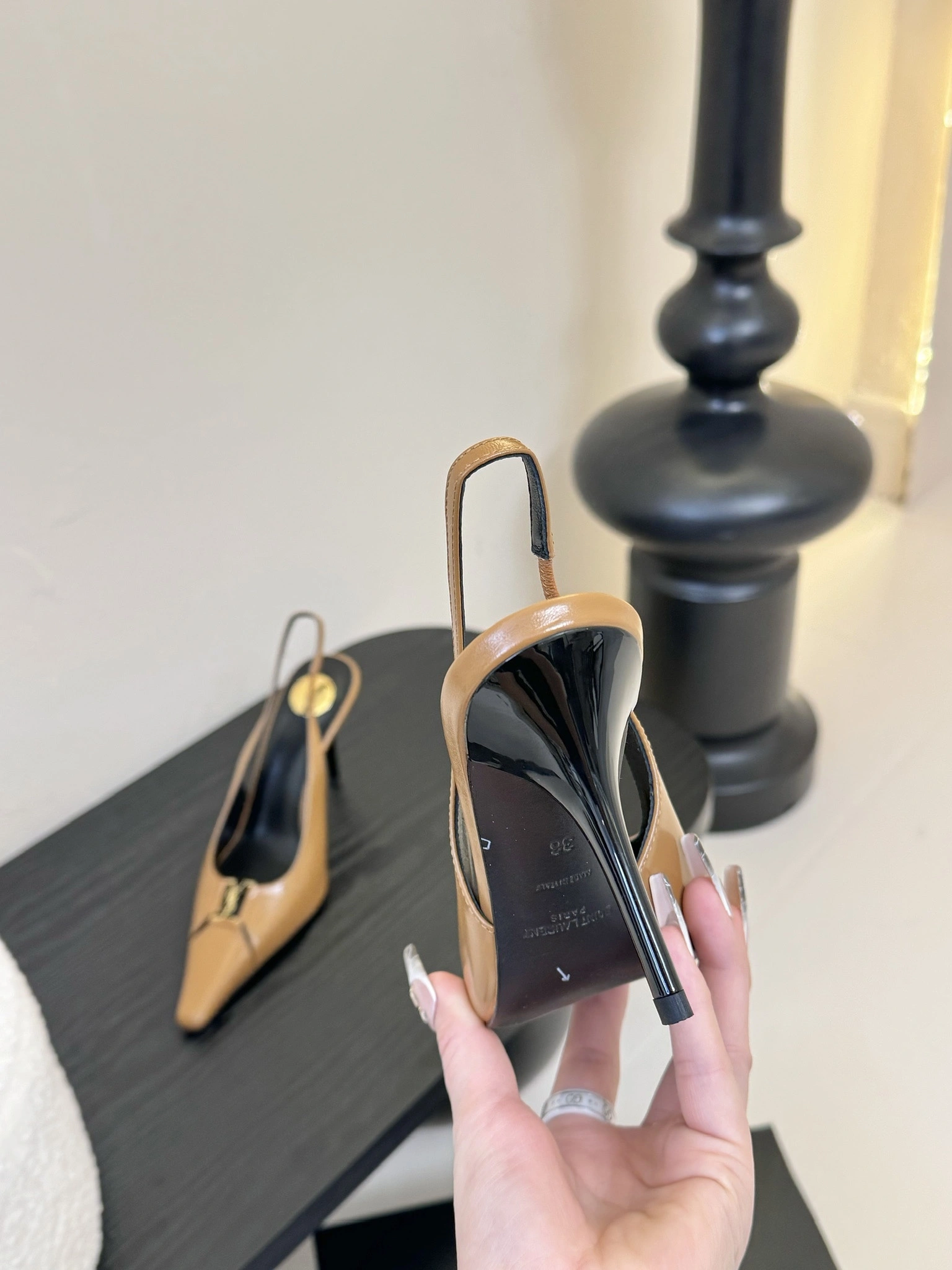 COCO-- Yv5s 806685AADF12526 heel-height ：8.5cm calfskin item:D-X555F1982